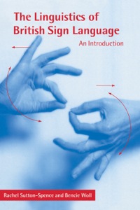 The Linguistics of British Sign Language Ebook